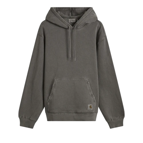Carhartt WIP Hooded Torion Sweatshirt 'Black Grind Wash'