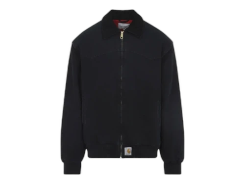Carhartt WIP OG Santa Fe Jacket Black (Grind Wash)