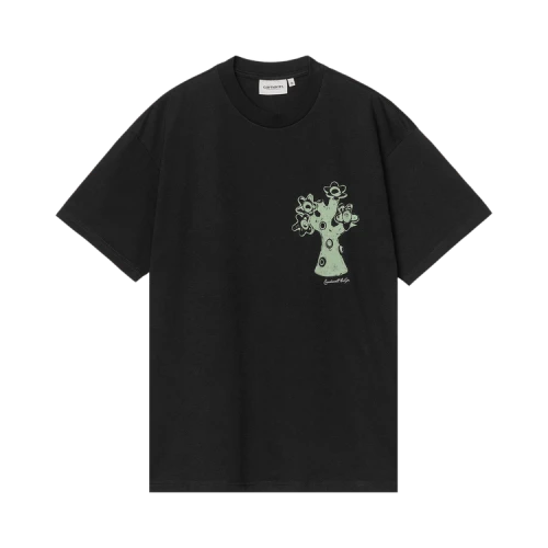 Carhartt WIP Short-Sleeve Forma T-Shirt 'Heavy Stone Wash Black'