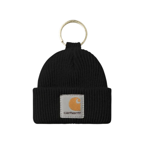 Carhartt WIP Mini Watch Hat Keychain 'Black'