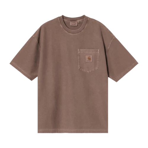 Carhartt WIP Short-Sleeve Loose Pocket T-Shirt 'Tobacco (Garment Dyed)'