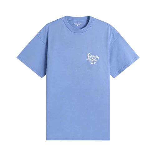 Carhartt WIP Short-Sleeve Waves T-Shirt 'Curacao'