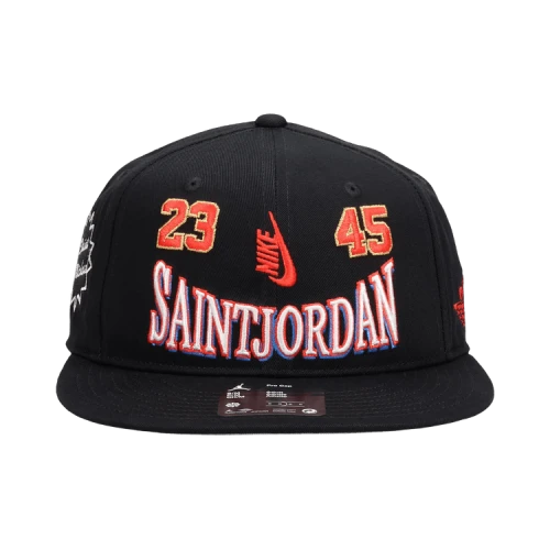 Air Jordan Pro Hat 'Black/Challenge Red'