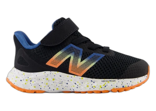 New Balance Fresh Foam Arishi v4 Bungee Lace Black Blaze Orange Blue Agate (TD)