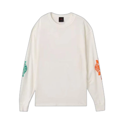 Air Jordan Rare Air Long-Sleeve T-Shirt 'Sail/Brilliant Orange'