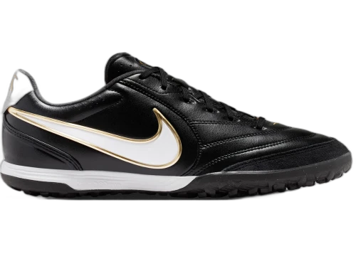 Nike Tiempo Ligera Pro TF Black White Gold