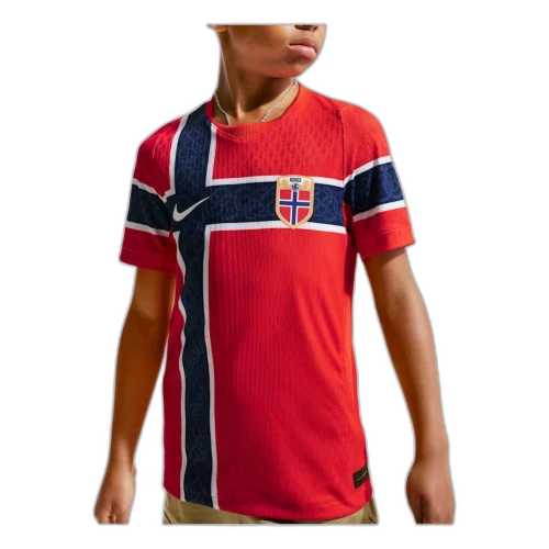 (GS) Nike Norway National Team 2026 Match Home Aero-FIT Soccer Jersey 'Chile Red White'