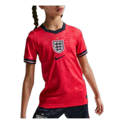 (GS) Nike England National Team 2026 Stadium Away Dri-FIT Soccer Jersey 'Speed Red Obsidian White'