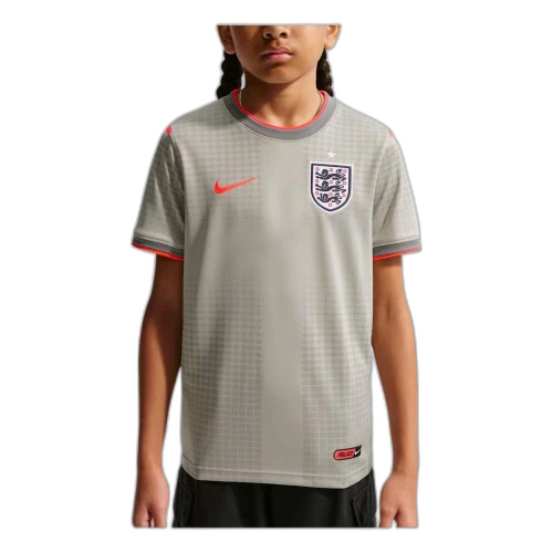 (GS) Nike x England x Palace Cryoshot T-Shirt 'Pewter Grey Bright Crimson'
