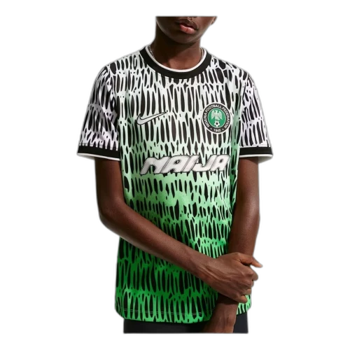 (GS) Nike x Nigeria x Slawn Dri-FIT T-Shirt 'Black'