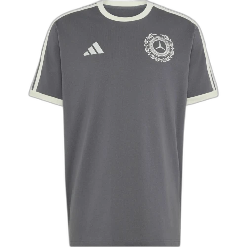 adidas x Mercedes AMG Petronas Formula 1 Team Silver Arrows Icon T-Shirt Asia Sizing 'Granite'