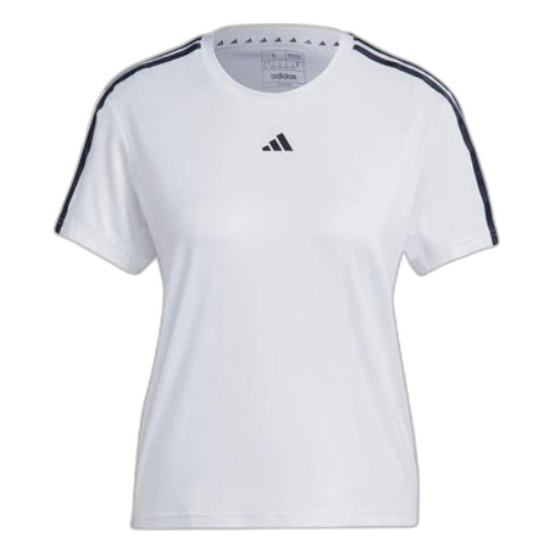 adidas Aeroready Train Essentials 3-Stripes T-Shirt Asia Sizing 'White Black' (Women's)
