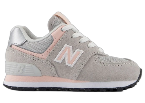 New Balance 574 Lace Rain Cloud Pink Haze (TD)