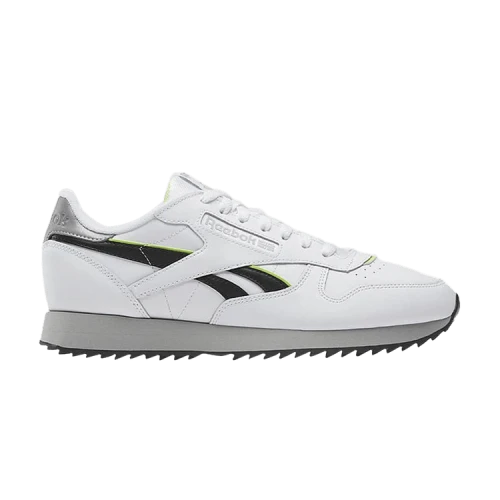 Reebok Classic Leather Ripple 'White Black Lime'