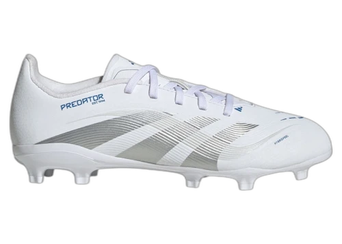 adidas Predator League FG/MG Cloud White Silver Metallic Bright Royal (GS)