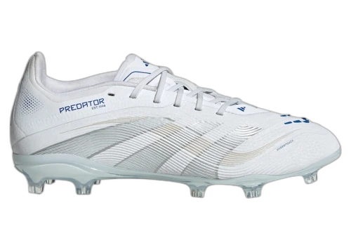 adidas Predator Elite FG Cloud White Silver Metallic Bright Royal (GS)