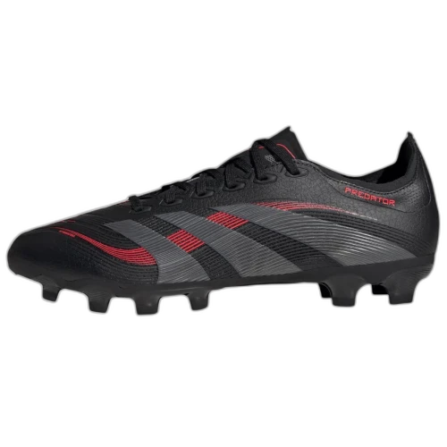 adidas Predator League MG Core Black Grey Four Lucid Red