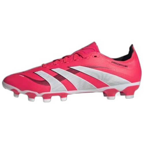 Adidas PREDATOR LEAGUE Slip Resistant Abrasion Resistant Slip Resistant Abrasion Resistant Soccer Shoes Men's Red