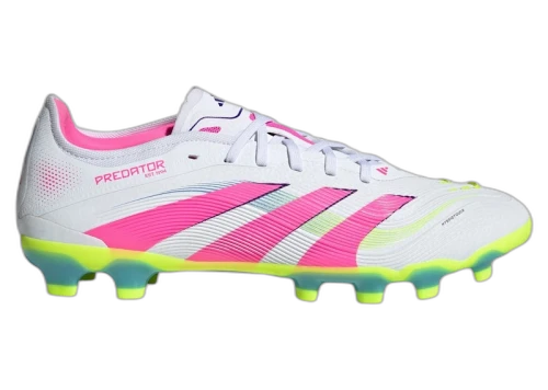 adidas Predator Pro MG Cloud White Lucid Pink Lucid Lemon