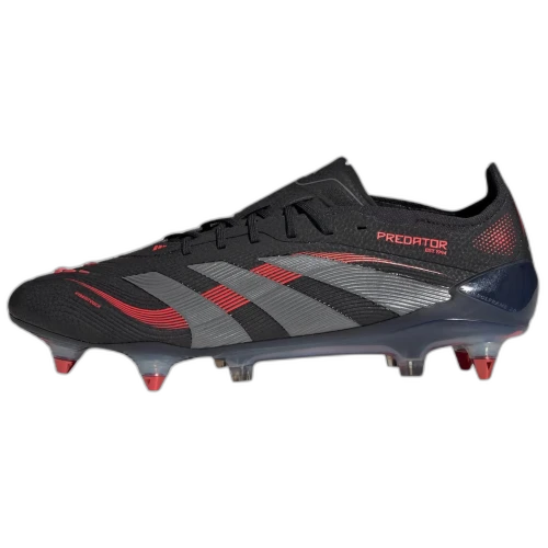 adidas Predator Elite SG Core Black Grey Four Lucid Red