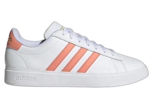 adidas Grand Court 2.0 Cloud White Wonder Clay Gold Metallic