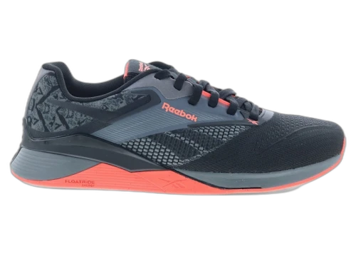 Reebok Nano X4 Grey Black Orange Flare
