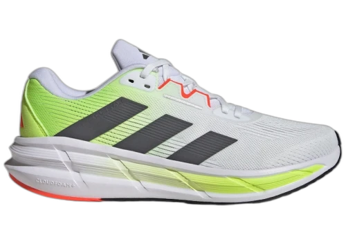 adidas Questar 3 Cloud White Grey Lucid Lemon