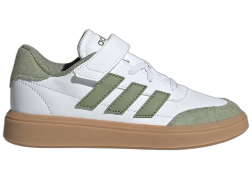adidas Courtblock Cloud White Tent Green Gum (PS)