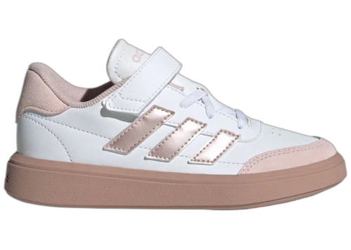 adidas Courtblock Cloud White Sandy Pink Met. Sandy Pink (PS)