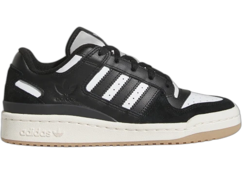 adidas Forum Low Core Black Cloud White Cream White (GS)