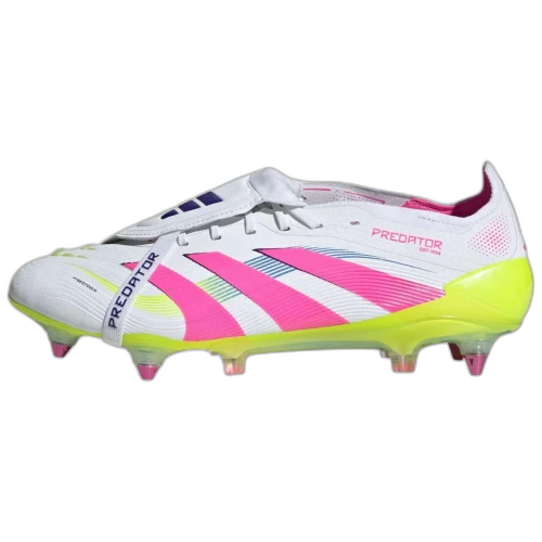 adidas Predator Elite Fold-Over Tongue SG Cloud White Lucid Pink Lucid Lemon