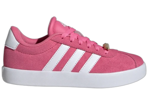 adidas Vl Court 3.0 Pink Fusion Cloud White Grey (GS)