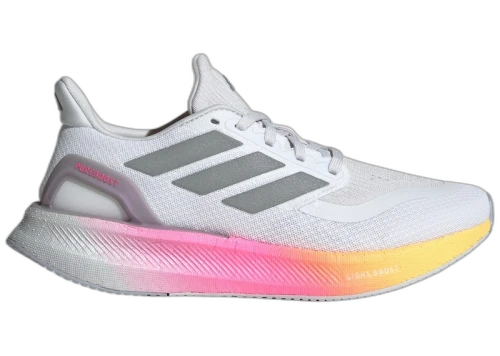 adidas Pureboost 5 Cloud White Silver Metallic Spark (Women's)