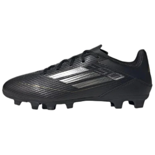 adidas F50 Club FG Core Black Iron Metallic Gold Metallic