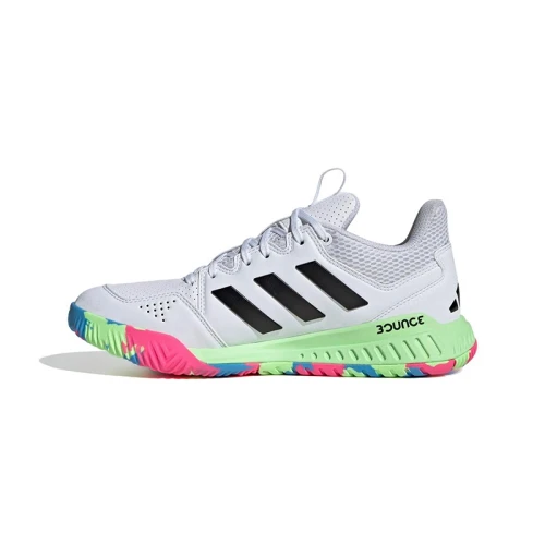 Adidas Court Flight Volleyball Shoes Unisex Low Top Black/Green/Pink/Blue Mixed Color