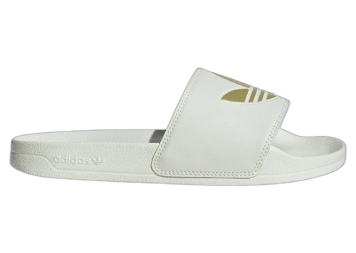 adidas Adilette Lite Slides Ivory Gold Metallic (Women's)