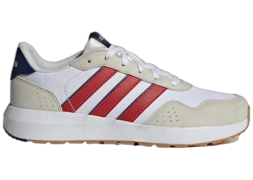 adidas Run 60s Cloud White Collegiate Red Dark Blue (GS)