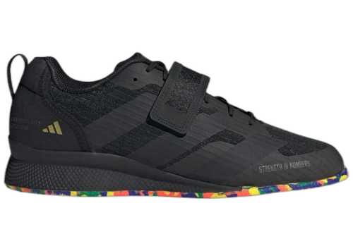 adidas Adipower 3 Core Black Gold Metallic