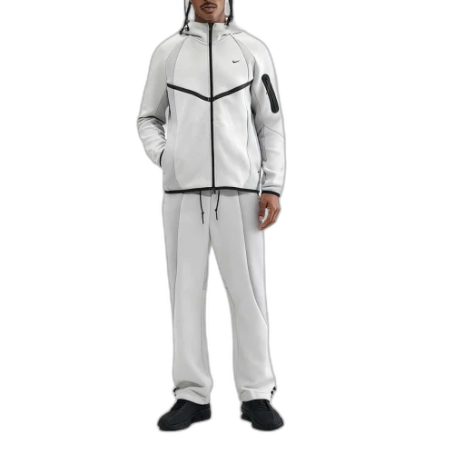Nike Tech Men's Color-Block Open-Hem Fleece Pants