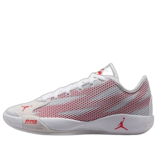 Air Jordan Luka 77 'White Swan Picante Red'