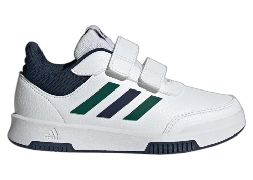 adidas Tensaur Hook And Loop Cloud White Collegiate Green Collegiate Navy (GS)