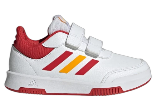 adidas Tensaur Hook And Loop Cloud White Collegiate Red Collegiate Gold (GS)