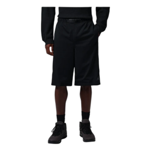 Jordan Brooklyn Cat Scratch Shorts 'Black Iron Grey'