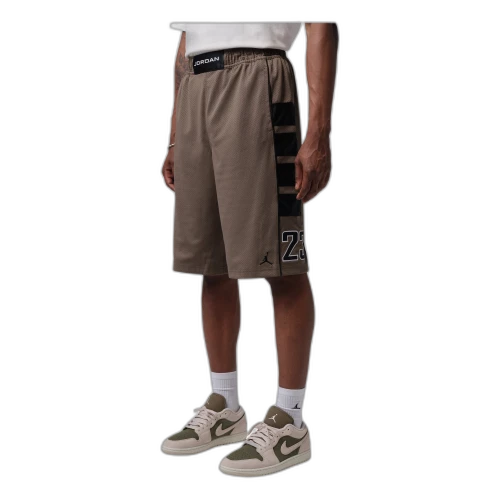 Jordan Brooklyn Cat Scratch Shorts 'Palomino Black'
