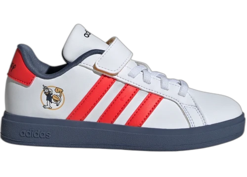 adidas Grand Court Disney Mickey Cloud White Bright Red Preloved Ink (PS)