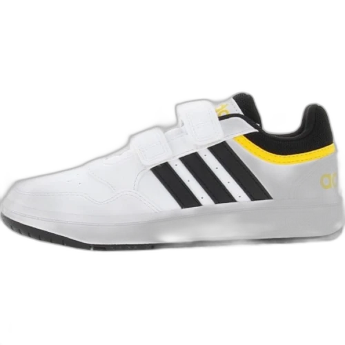 (PS) adidas Hoops Lifestyle 'White Black Yellow'