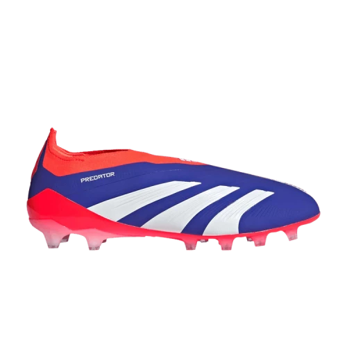 adidas Predator Elite Laceless Artificial Ground Lucid Blue Cloud White Solar Red