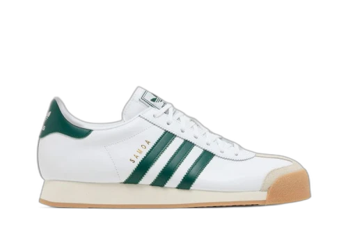 adidas Samoa Cloud White Collegiate Green Gold Metallic