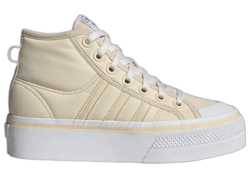 adidas Nizza Platform Mid Sand Strata White (GS)