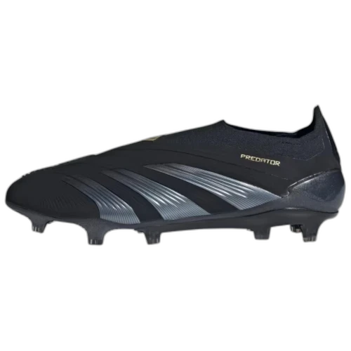 adidas Predator Elite Laceless FG Core Black Carbon Gold Metallic